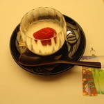 季節料理　なかしま - 「雨後の月」甘酒のプリン