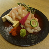 上越やすだ  銀座二丁目店 - こぼれ南蛮海老