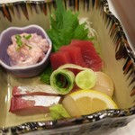 和海味処 いっぷく - お造りです