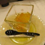 Wamiajidokoro Ippuku - デザートのりんごです