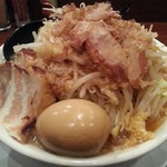 ラーメンつけ麺　笑福 - 【ラーメン(200g) + 味玉】￥680 + ￥100