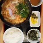 えびすやうどん - スタミナうどんセット