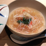 ぎおん 阪川 - 海老芋のかに身あんかけ