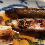 ぎおん 阪川 - 淡水魚の癖など無く、クリアーな旨味に恍惚とする