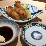 ぎおん 阪川 - かきフライ ２個