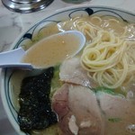 らーめん もとむら - 麺・スープのアップ（2017.2）