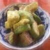 やきとんと豆皿 ましかく