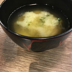 龍神丸 - アオサ汁150円