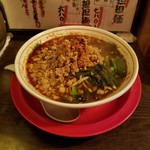 たぶっちゃん - 「たぶっちゃん式屋台坦々麺(おれの肉みそ大盛り)」800円