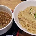 清麺屋 - 【鶏もつつけ麺 中 + 熟鮮玉子】￥780 + ￥100