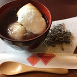 閻魔堂・珈琲専科 - 餅入りぜんざい　450円