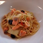 Italian シチリナ - 甲斐サーモンと白菜のビアンコ