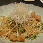 時分時 - ●マル腸のもやしそば(ハーフサイズ)