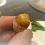 時分時 - ●ヨコワの鉄板焼きと銀杏