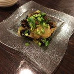 潮州 - 【搾菜とキクラゲの和え物】（680円税込）