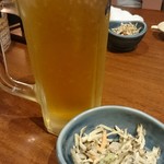 北の味紀行と地酒 北海道 - 中ジョッキ￥590