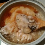 Wafuu Sousaku Takumi - 海鮮かぶら蒸し(中から牡蠣、白子、鯛)