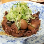 Minoyaki Washoku Kappou Nidaime Naniwa - 豚ホルモンの土手煮