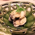 美濃焼和食割烹 二代目 浪花 - 大粒牡蠣の佃煮