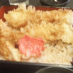 美濃屋 文右衛門 - イカ天丼セット