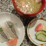 遊食豚彩 いちにいさん - きびなご寿司