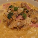５ ＰＩＡＴＴＯ - アサリとベーコンのクリームパスタ（追加）