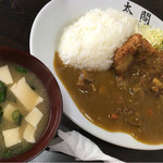 大閤 - 2017.2.21
カツカレー
¥900-
やっぱ美味い！