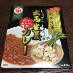 Michi No Eki Yuno Kawa - 出西生姜カレー 530円