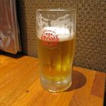 一口飲んでしまった「オリオン生」