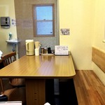 麺屋 つるる - あっという間に綺麗に片付けて頂いたテーブル