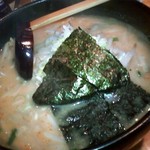 会津ラーメン 和 - 濃厚味噌ラーメン（激辛の3辛）