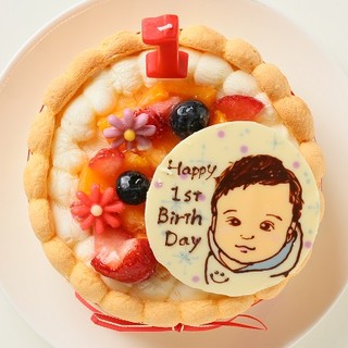 赤ちゃんも食べられる 1歳の誕生日ケーキ キャラクター 似顔絵ファーストバースデーケーキ4号3780円 税込 Birth バース 郡山 ケーキ 食べログ 赤ちゃんも食べられる 1歳の誕生日ケーキ キャラクター 似顔絵ファーストバースデーケーキ4号3780円 税込 Birth バース 郡山 ケーキ 食べログ