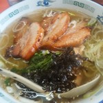 らぁめん天山 - 塩炙りチャーシューめん