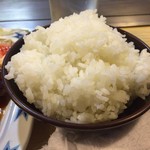 ステーキ宮川 - 料理写真:ご飯は小さいながら山盛り