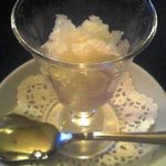 シャルティエ - ナルトオレンジのシャーベット（口直し）