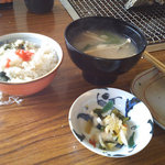 住栄丸 - 牡蠣飯、牡蠣汁 (2011/1)