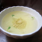 神田焼きそば 麺ヱ門 - スープ