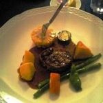 シャルティエ - 牛フィレステーキ　温野菜添え