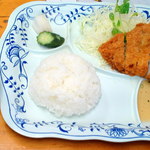 Tonkatsu Yamato - ランチ・チキンカツ定食　￥800