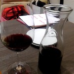 オステリア コンフロント - 赤ワインハーフサイズで