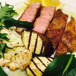 オステリア コンフロント - 鹿児島県産豚ロースグリル