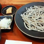 101222石川　蕎麦やまぎし　田舎そば粗びき