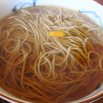 慈久庵 - 葱天ぷらそば