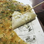 ユノリリ - 裏面の揚げ玉が味の決め手なのかな？