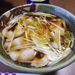 大村庵 - 肉南蛮そば　