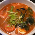 gopのアナグラ - 夏スープ海老とイカ