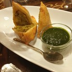 Annam Indian Restaurannt アナム本格インド料理 銀座店 - サモサ