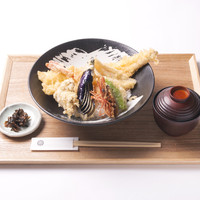1 大海老と大穴子の天丼