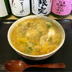 武家 - あんかけ卵とじうどん