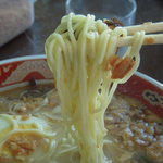 富士ラーメン - もちろんストレートたい